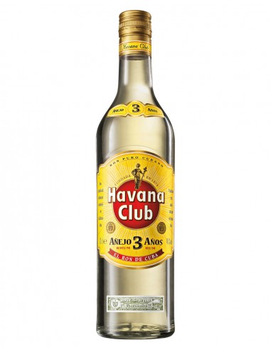 Havana Club Anejo 3 Year Old Rum 70 cl.