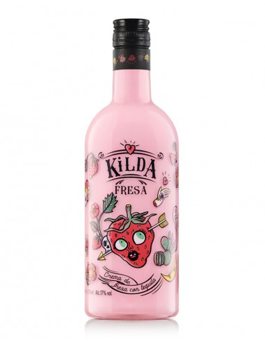 Kilda Licor Crema de Fresa con Tequila 70 cl.