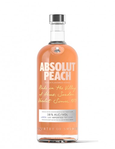 Absolut Peach Vodka 1L