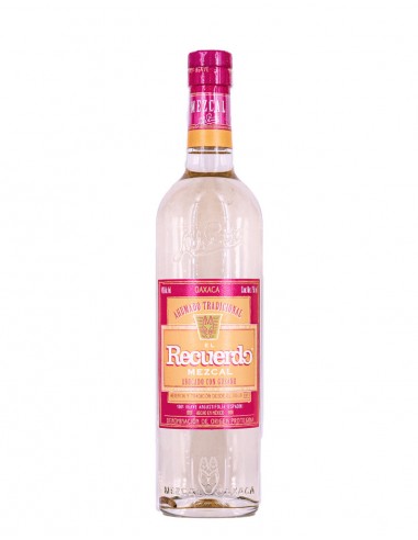 Mezcal El Recuerdo Abocado con Gusano 70 cl.