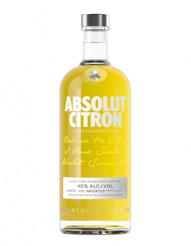 Absolut Citron Vodka 1L