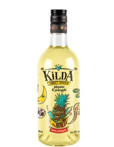 Kilda Tequila jalapeño y piña 70 cl.