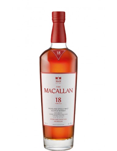 The Macallan Sherry Oak 18 Years Old...