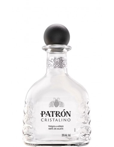 Tequila Patrón Cristalino Añejo 70 cl.