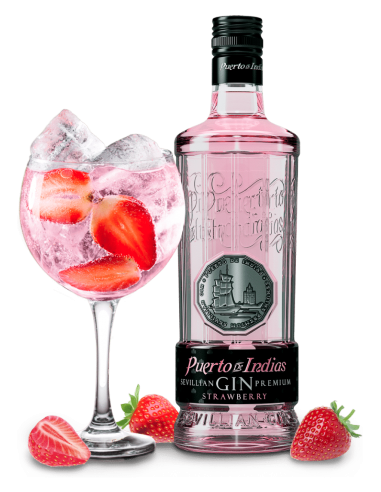 Puerto de Indias Fresa Gin 70 cl.