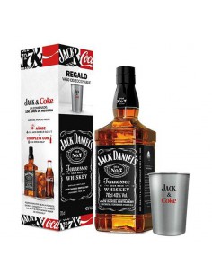 Jack Daniel's N7 70 cl. con Vaso Metal