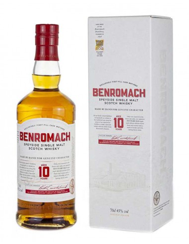 Benromach 10 Speyside Single Malt 70 cl. Whisky Escocés Escocia
