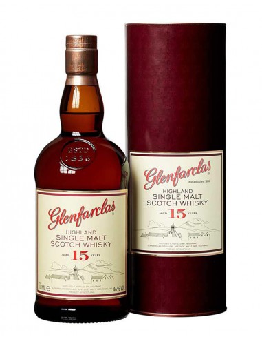 Glenfarclas 15 Años Highland Single Malt 70 cl.