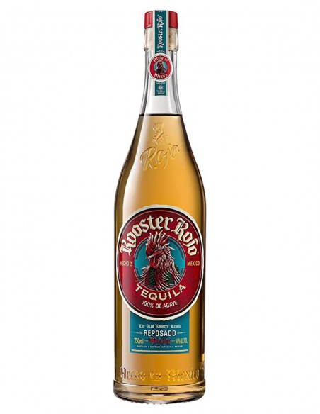 Rooster Rojo Tequila Reposado 70 cl.