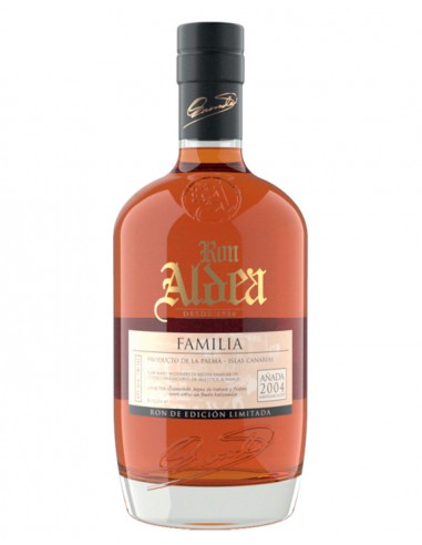 Ron Aldea Reserva Familia 2004 70 cl. Canarias La Palma