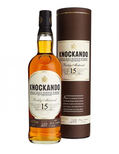 Knockando 15 Años 70 cl. whisky escoces