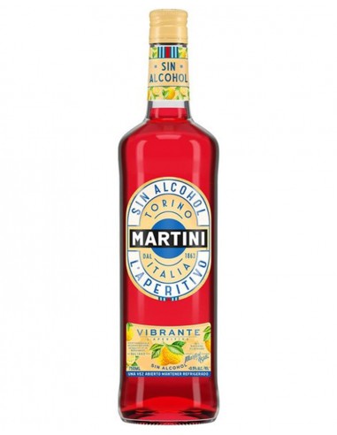 Martini Vibrante Sin Alcohol 75 cl.