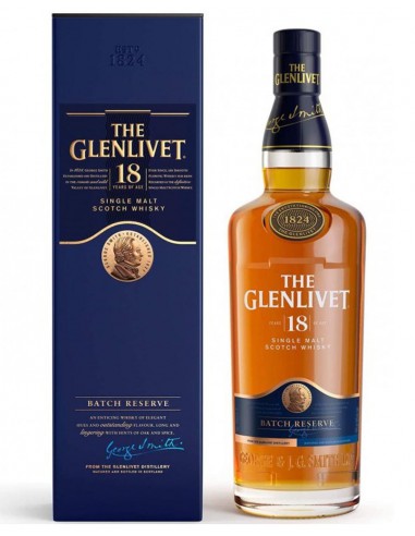 Whisky The Glenlivet 18 Años 70 cl.