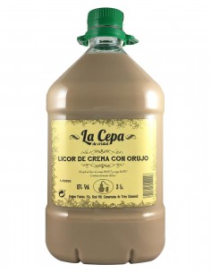 Orujo Cream La Cepa de Cristal Panizo 3L