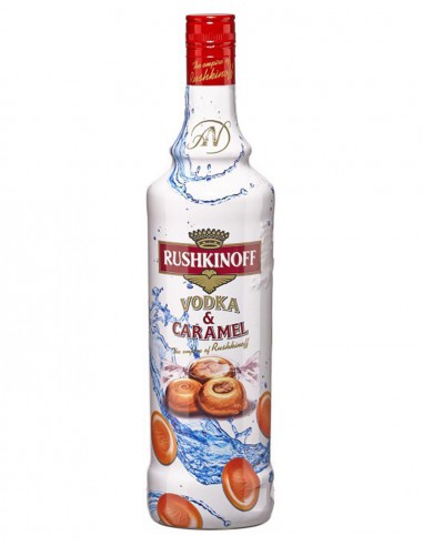 Vodka Rushkinoff Caramel 1L