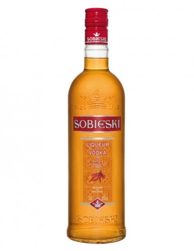 Sobieski Vodka Pimiento 70 cl.