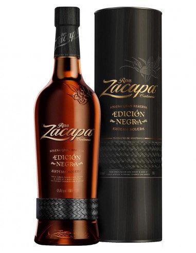 Ron Zacapa Centenario Solera Gran Reserva Black Edition 70 cl.